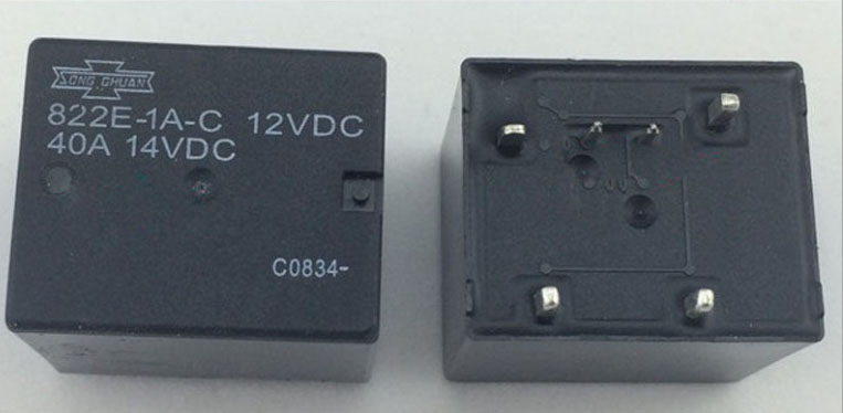 松川车载继电器822E-1A-C-12VDC