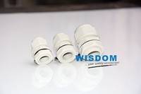 PA尼龙防水电缆接头 黑色电缆压盖M20高低压接头