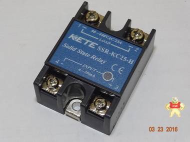 供应SSR-KC25-H 固态继电器,KETE固态继电器,科特固态继电器,KETE固态继电器SSR-KC25-H,4-20MA固态继电器SSR-KC25-H
