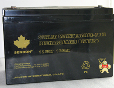 内蒙古山顿蓄电池代理  山顿6-GFM-100 12V100AH电池价格 朗旭电子 6-GFM-100,山顿,ups电池,12V100AH,铅酸蓄电池