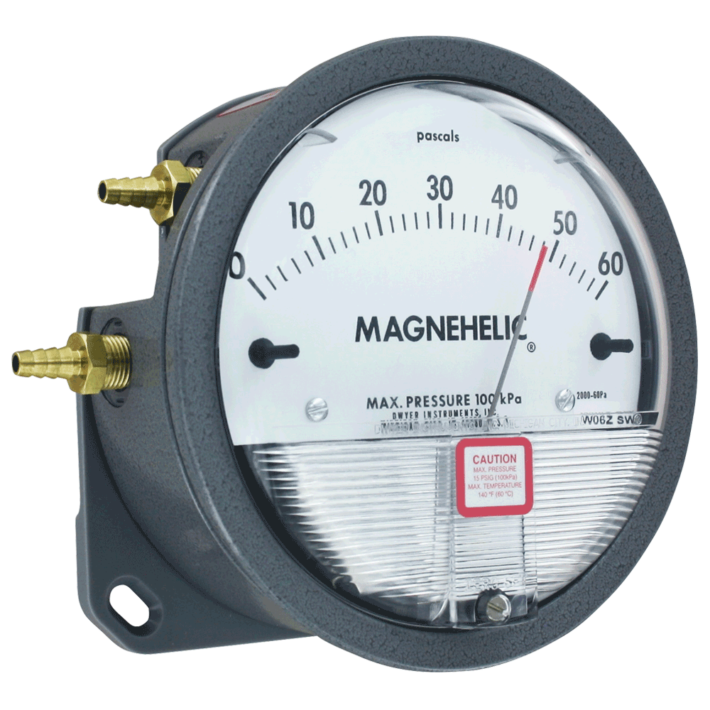 美国Dwyer德威尔2000系列Magnehelic压差表差压表2300-100Pa压差表