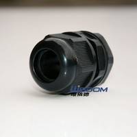 尼龙PA电缆防水密封接头电缆固定头压盖M8