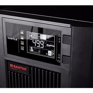美国山特C1KS在线式1KVA 负载 800W外接电池 36V 质保三年