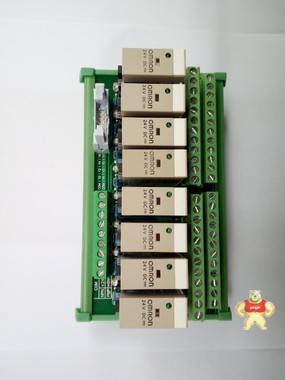 TL10A-8RR3采用OMRON宽脚8路二开二闭继电器模组 PLC继电器 继电器模组,8路继电器板,PLC放大板,PLC驱动板,OMRON继电器