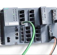 4芯RJ45西门子网络水晶头6GK1901-1BB20-2AA0数据插拔连接器90度1740025-1