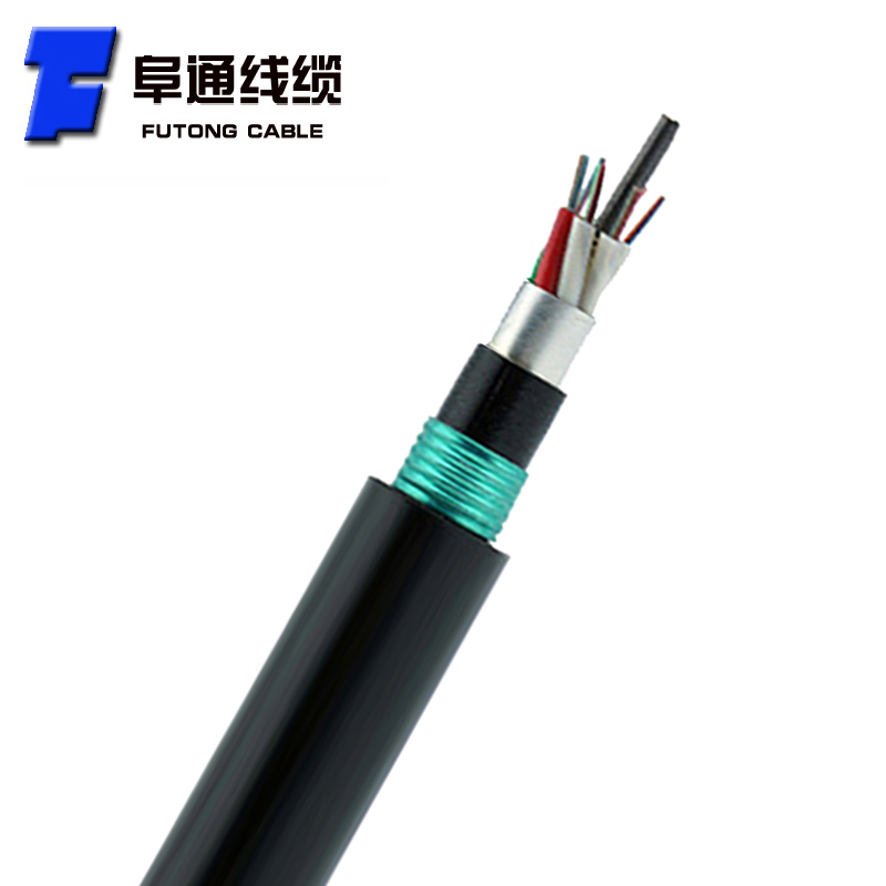 室外4芯直埋光缆GYTA53-4B1.3单模地埋光纤线双铠双护重铠光缆