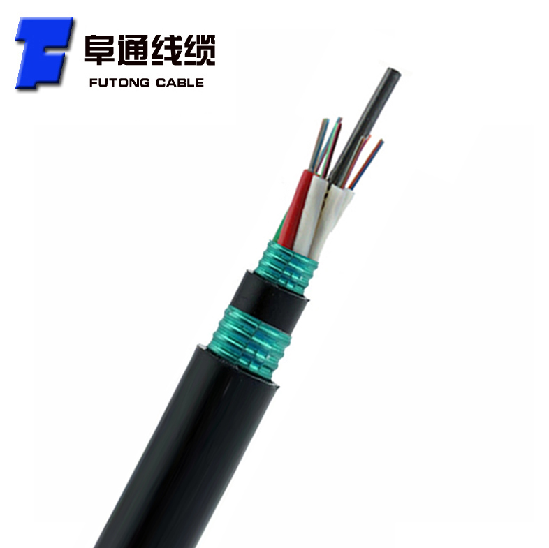 室外4芯直埋光缆GYTA53-4B1.3单模地埋光纤线双铠双护重铠光缆