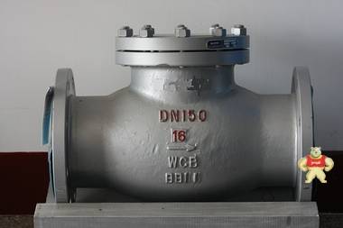 供应不锈钢止回阀H44W 滨工不锈钢止回阀DN150 法兰不锈钢止回阀 滨工（永嘉阀门制造）有限公司 不锈钢止回阀H44W,不锈钢止回阀DN150,法兰不锈钢止回阀报价