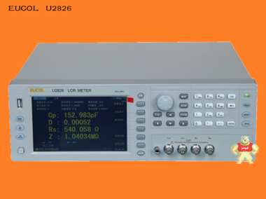 优高U2826高频LCR数字电桥20Hz-5MHz代替同惠TH2826A LCR测试仪,数字电桥,U2826