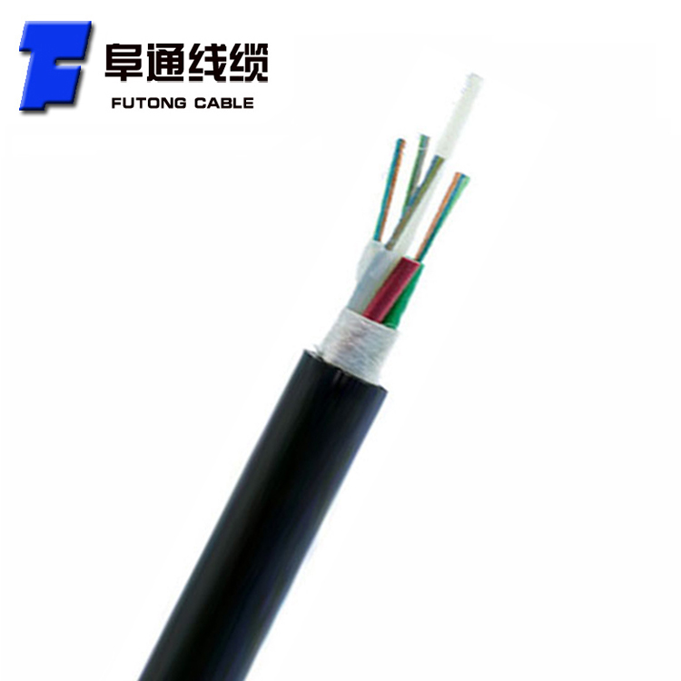 8芯管道无铠光纤光缆GYFTY-8b1光缆非金属层绞式室外单模通信光缆