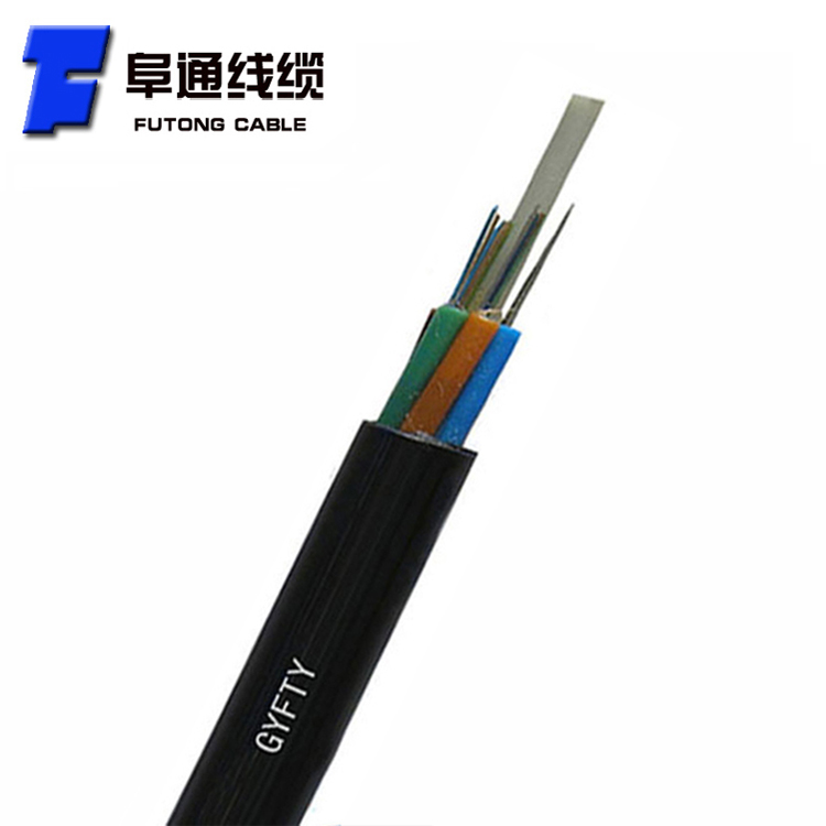 8芯管道无铠光纤光缆GYFTY-8b1光缆非金属层绞式室外单模通信光缆