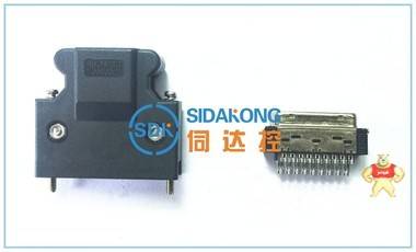 伺服驱动插头 SM--36J/10336 四排36脚 编码线/控制线插头 公头 其他品牌