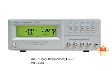 供应同惠TH2811D 数字电桥LCR 大屏幕LCD显示100 -10 kHz LCR测试仪,数字电桥,TH2811D