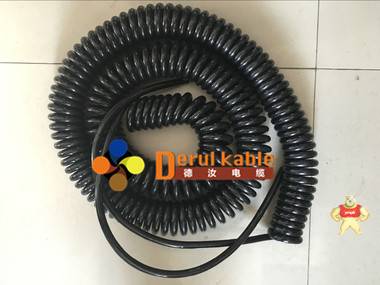 上海推荐高柔性抗拉弹簧电缆厂家 聚氨酯弹簧电缆,进口弹簧电缆,回弹好的弹簧电缆,弹簧电缆,弹簧电缆厂家