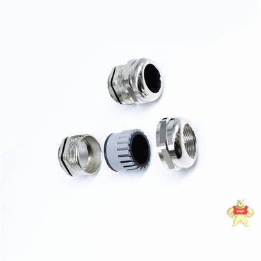 【沃依诺】M25铜镀镍电缆接头 金属固定头葛兰头 金属防水接头,电缆防水接头,葛兰头,防水格兰头,铜镀镍电缆接头