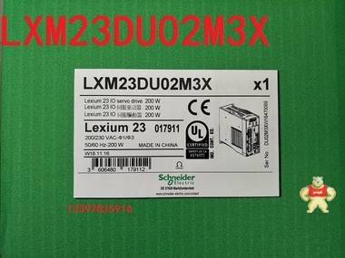 顺丰包邮LXM23DU02M3X施耐德200W伺服驱动器全新现货 质保壹年 LXM23DU02M3X,驱动器LXM23DU02M3X,伺服LXM23DU02M3X,施耐德LXM23DU02M3X,LXM23DU02M3X施耐德