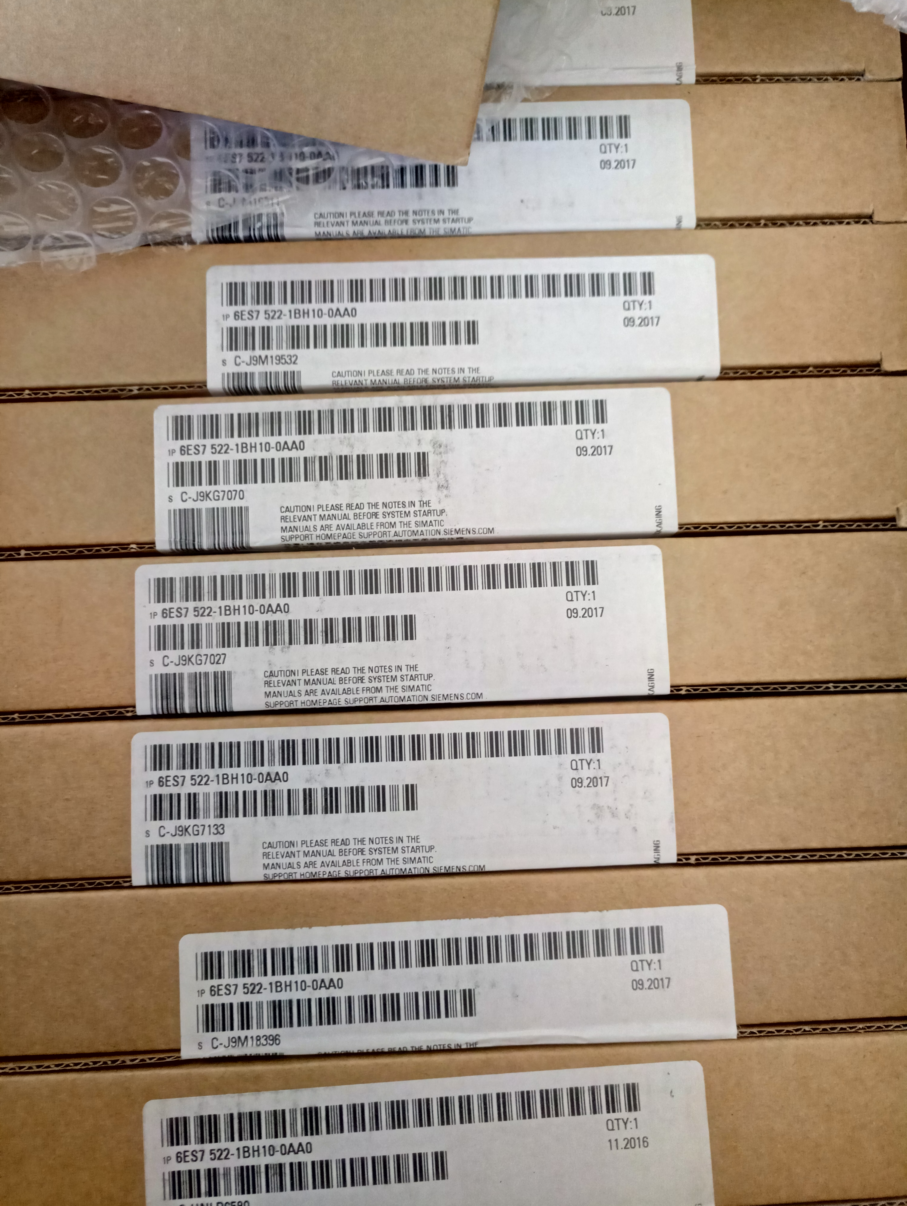 plc西门子s71500数字量扩展模块6ES7522-1BH10-0AA0