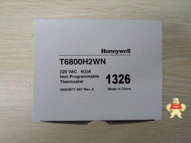 Honeywell霍尼韦尔T6800H2WN温度控制器温控开关中央空调 霍尼韦尔,T6800H2WN,温度控制器温控开关