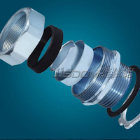 金属软管接头_包塑软管接头Φ15