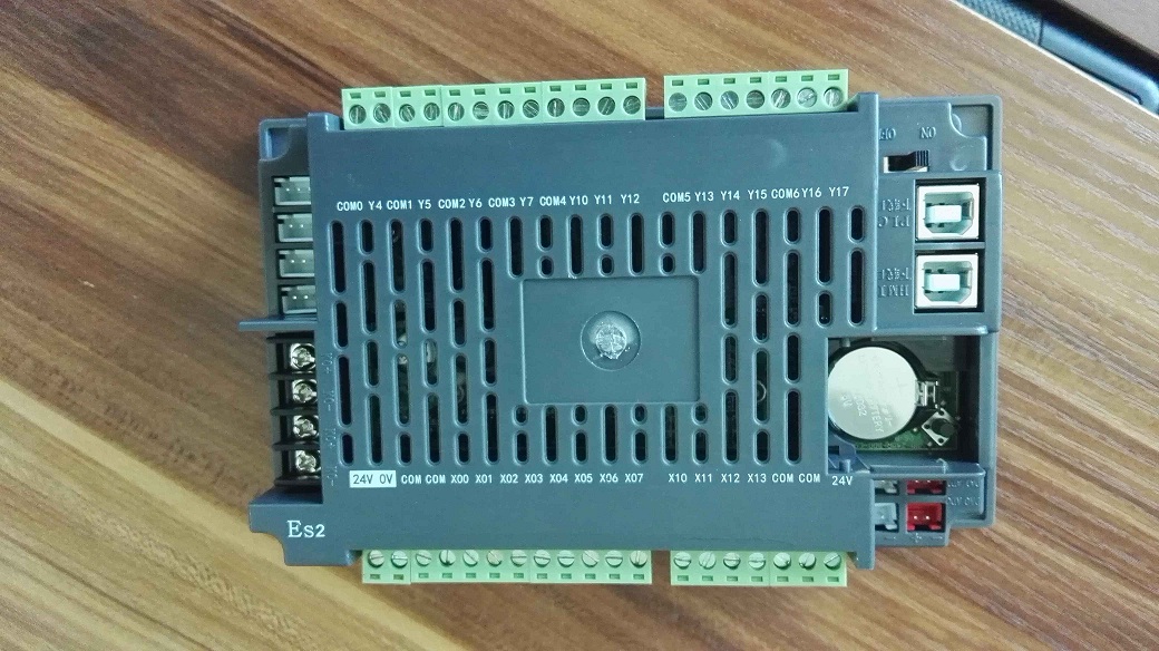 中达优控MC-24MR-12MT-500-FX-B厂家直销5寸触摸屏三菱PLC一体机 原装现货自带模拟量温度功能