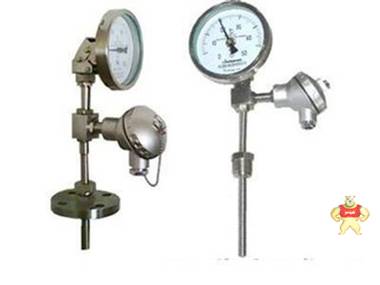 带热电偶/热电偶双金属温度计 带热电偶,热电偶双金属温度计,仪器,仪表,仪器仪表