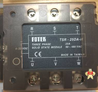 台湾阳明FOTEK固态继电器TSR-25DA-H,全新原装现货 TSR-25DA-H