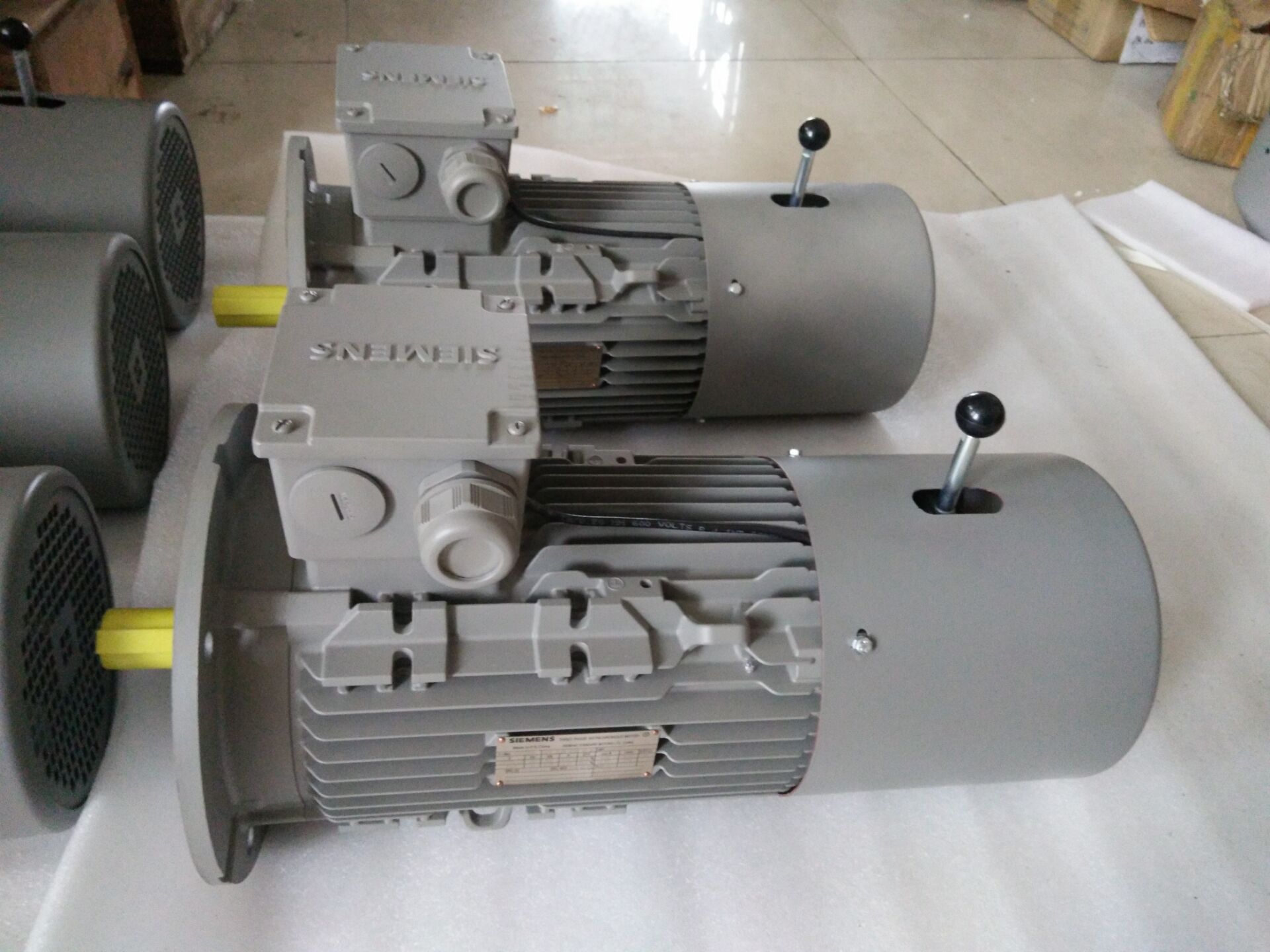 SIEMENS/西门子贝得1.5KW 失电制动马达 堆积门 提升门专用刹车电机可配RV减速机