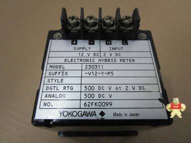 YOKOGAWA 230311 KBRG-212D 实拍 YOKOGAWA 230311 KBRG-212D