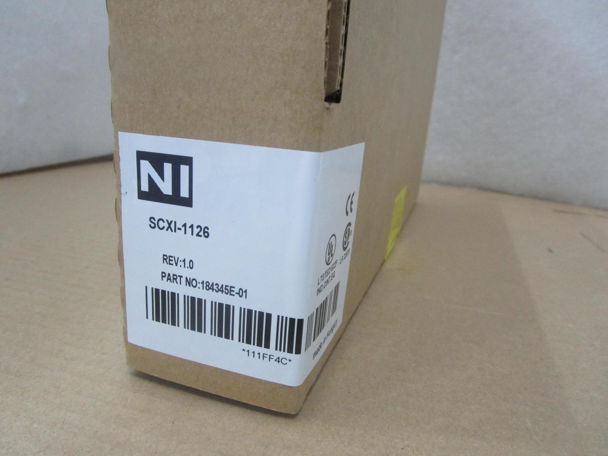 美国NI SCXI-1126 scxi-1100 现货 实拍