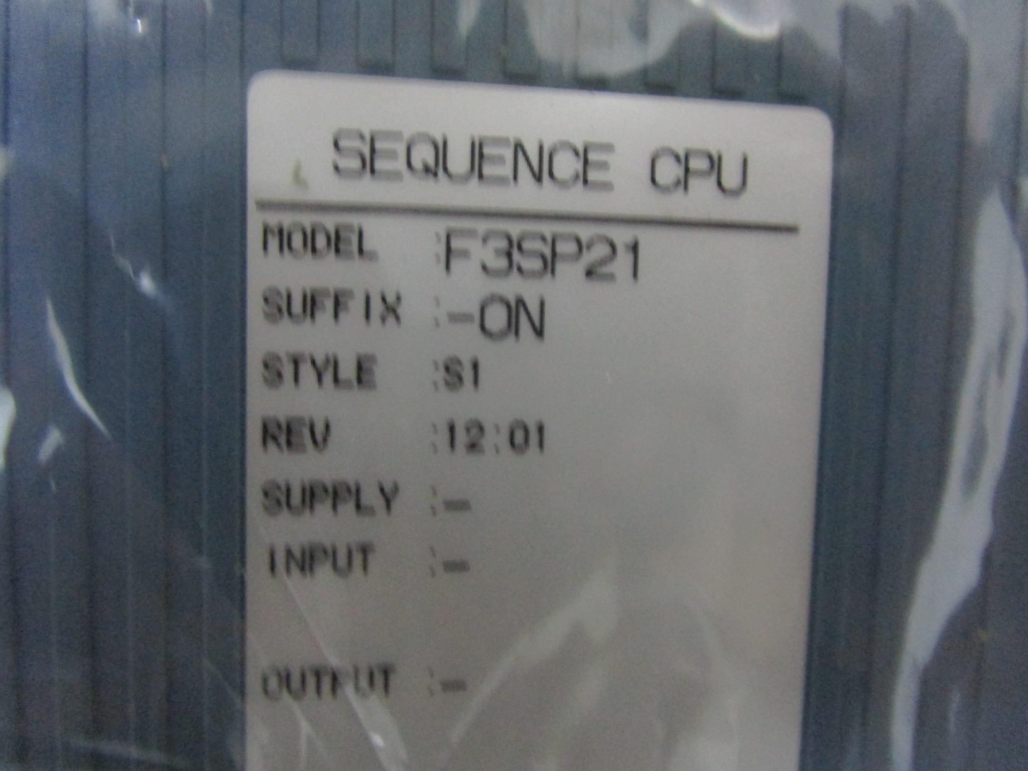 YOKOGAWA F3SP21-0N F3PU10-0N 现货 实拍