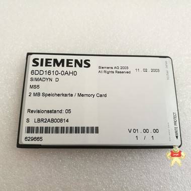 西门子 SIEMENS 存储卡 6DD1610-0AH0 6DD1610-0AH3 6DD1610-0AG1 现货 西门子,SIEMENS,6DD1610-0AG1,6DD1610-0AH0,存储卡
