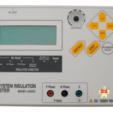 日本万用 诊断装置 光伏发电设备直流电路 绝缘诊断装置 MSEI-200C 木易万用仪器仪表 测量,检验,测试