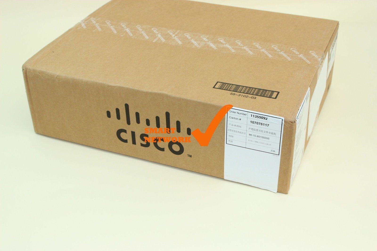 NEW Cisco CISCO2911/K9 2911 3 Port Gigabit Wired IP Base Rou