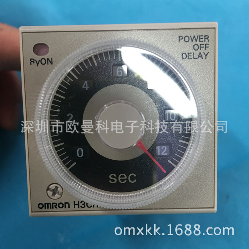 原装 时间继电器H3CR-H8L DC24V  欧姆龙继电器 0-12秒