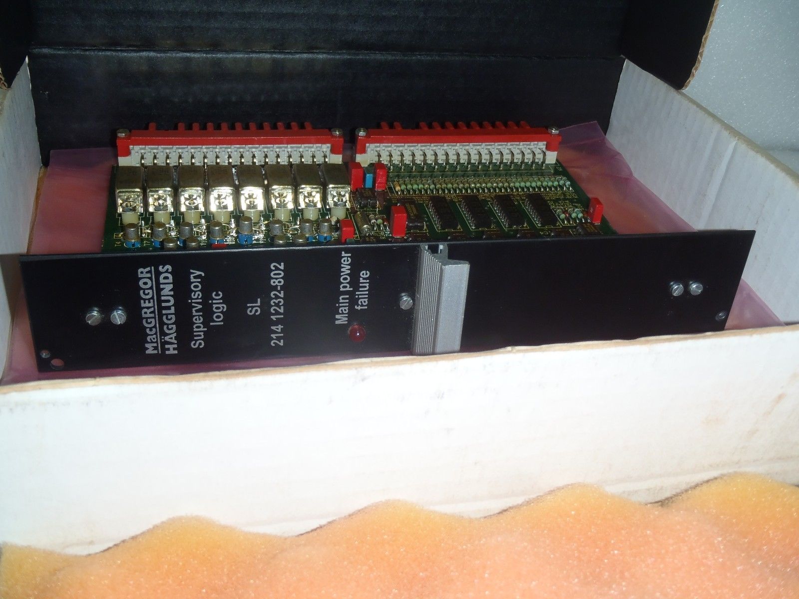 MacGREGOR Supervisory Logic SL 214 1232-802 Electronic Card 