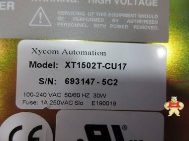 Xycom Automation XT1502T-CU17 Viewtronix Flat Panel Touch Di XT1502T-CU17,XYCOM,PLC