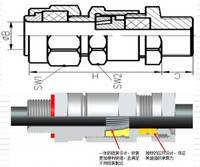 【上海佐观】隔爆型铠装电缆接头 电机格兰头NPT1/2