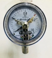 上海自动化仪表四厂  YXC-100BF  （径向）不锈钢电接点压力表 上海自仪官方销售