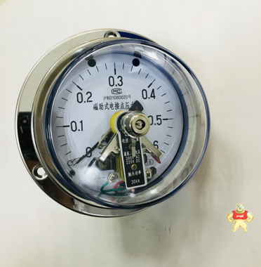 上海自动化仪表四厂   YXC-103BF  (轴向) 不锈钢电接点压力表 电接点压力表,不锈钢电接点压力表,磁助式电接点压力表,径向电接点压力表,全不锈钢电接点压力表