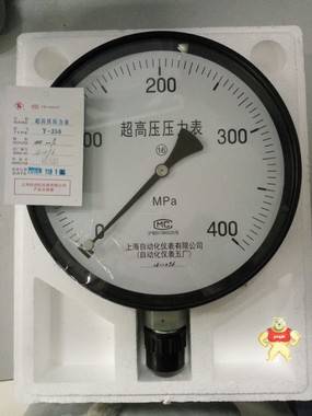 上海自动化仪表五厂  Y-250   超高压压力表 上海自仪官方销售 压力表,超高压压力表,高压表