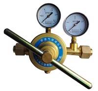 YQDG-224全铜氮气管道减压器，点阀箱减压器，管道大流量铜氮气减压表