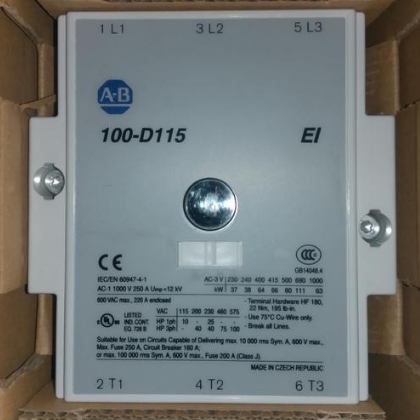 AB 罗克韦尔100-D115  交流接触器