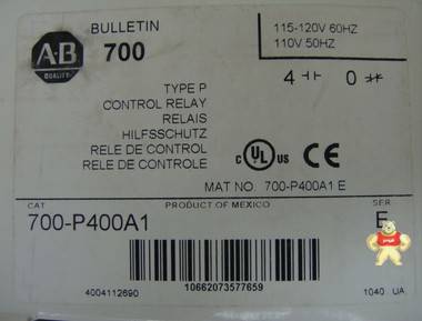 AB 罗克韦尔100-D115  交流接触器 AB 罗克韦尔100-D115,交流接触器,继电器,低压产品,模块PLC