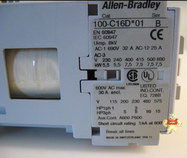 全新现货Allen-Bradley 100-C16D*10 直流接触器/继电器 100-C16D*10,直流电器,继电器,保护器,低压电器