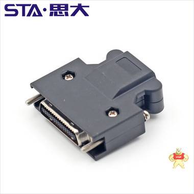 SCSI 36Pin连接器 焊线式公头STA-GT0336 工业控制连接器,SCSI,焊线式公头,36P,伺服器插头