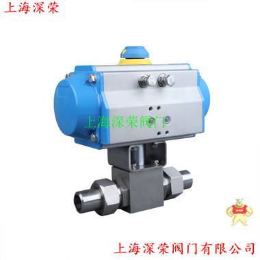 高压气动球阀 Q641F气动高压法兰球阀，螺纹球阀，不锈钢球阀 高压气动球阀厂家,气动高压调节球阀,高温高压气动球阀,高压气动球阀价格,不锈钢高压气动球阀