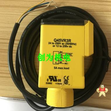 美国邦纳BANNER,光电开关Q45VR3R,全新原装现货，支持验货 Q45VR3R,光电开关,全新原装正品