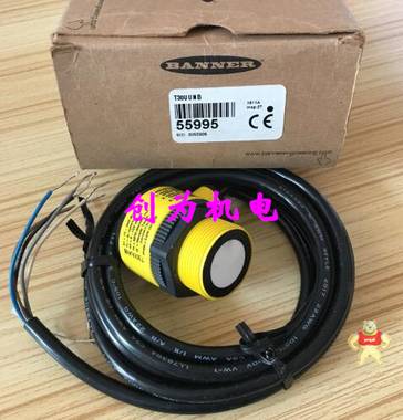 美国邦纳BANNER光电开关T30UUNB，全新原装  现货 T30UUNB,光电开关,全新原装正品