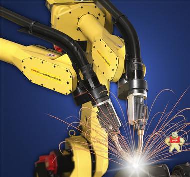 海淀区二手钢管点焊机器人试教 喷涂机器人防护服 采暖炉点焊机器人,二手六关节点焊工业机器人,三次元机械手,钣金点焊机器人,发那科点焊机器人