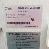中兴ZXDU58 W600 V4.5R01M01室外壁挂式电源机柜